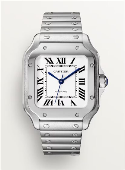 Orologio Cartier SANTOS DE CARTIER in Acciaio WSSA0029-4XXXXXXXX9CX - WSSA0029-4XXXXXXXX9CX